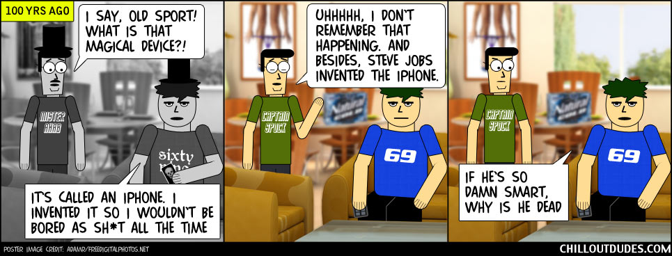 Chill Out Dudes #131: Steve Jobs Is Dead