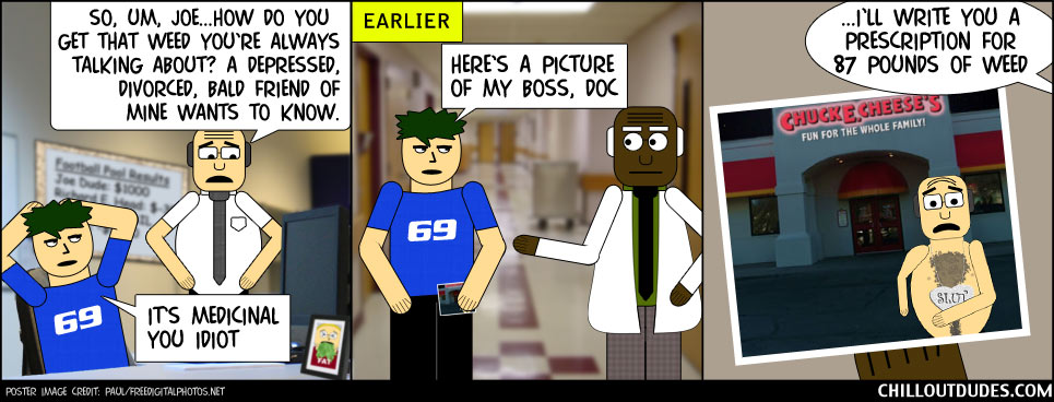 Chill Out Dudes #96: Medicinal Weed